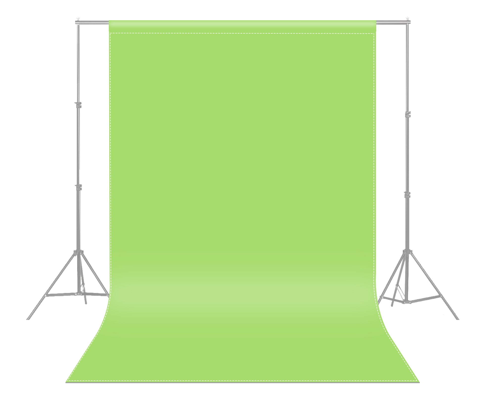 Avezano Green Solid Color Photography Backdrop-AVEZANO
